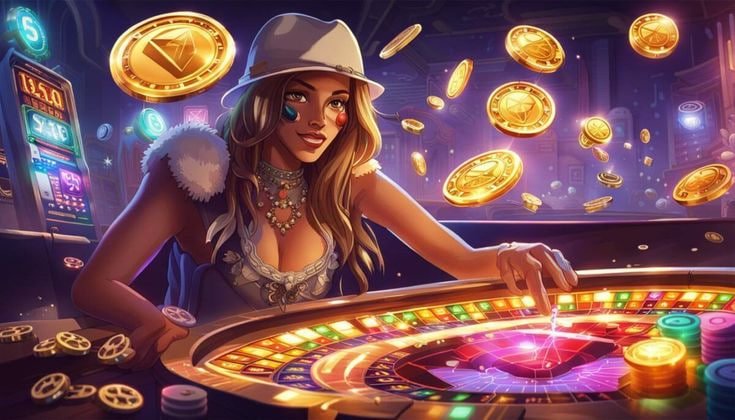 Antarmuka Lightning Roulette di logamtoto dengan meja roulette dan dealer langsung dalam streaming HD
